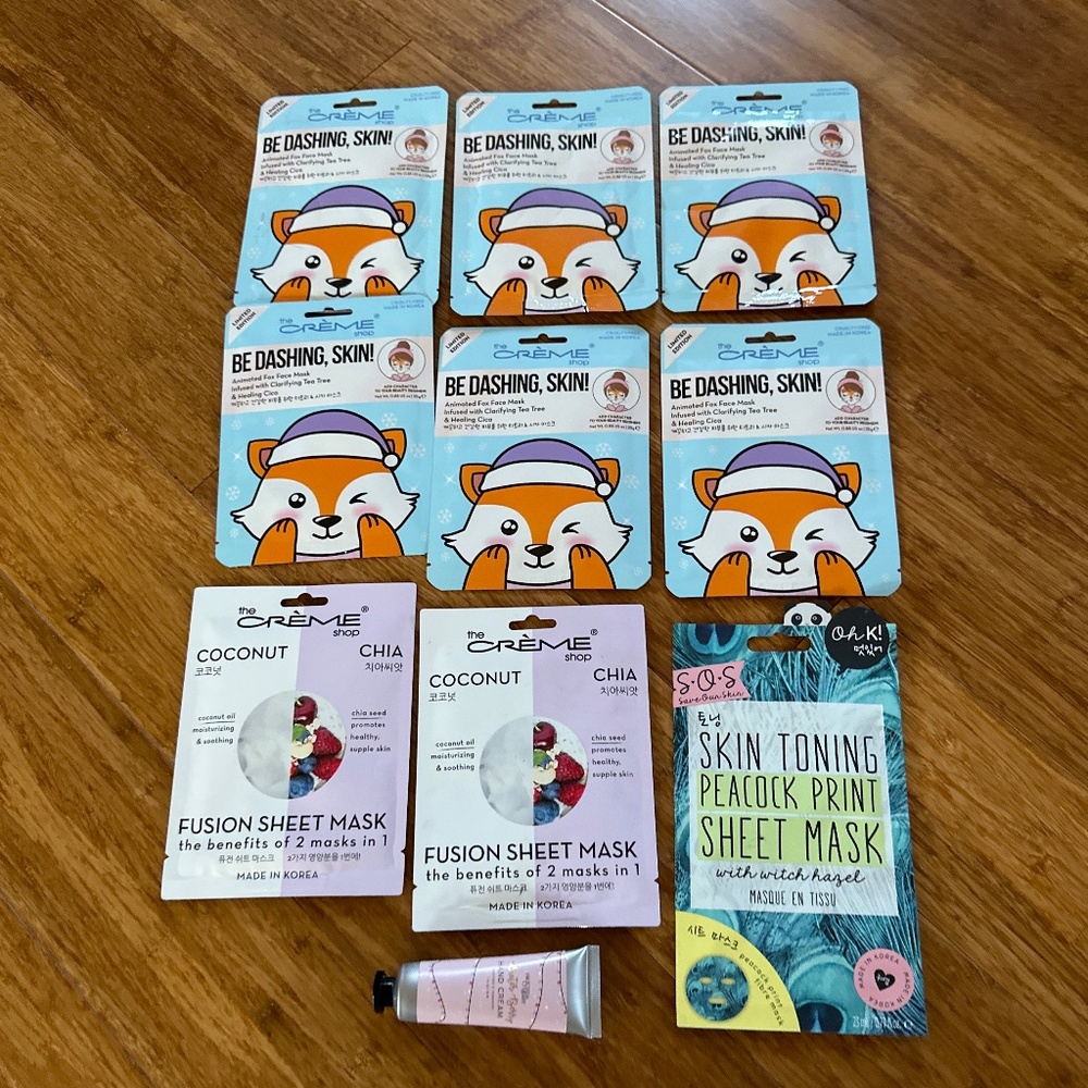 Bundle face mask and hand cream
